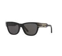 DIOR Femme Sunglass Diorsignature S6U Cd40145U - Couleur du Monture: Noir brillant, Couleur de Lentille: Gris