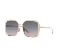DIOR Femme Sunglass Fildior S1U Cd40151U - Couleur du Monture: Or Rose brillant, Couleur de Lentille: Vert