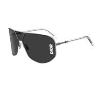 Dior Homme DIORULTRA KJ1/IR Lunettes de soleil outlet Métal Gris Gris Géométrique Normale