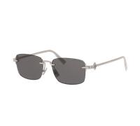 DIOR Homme Sunglass CD Diamond S11U - Couleur du Monture: Argent, Couleur de Lentille: Gris
