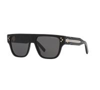 DIOR Homme Sunglass Cd Diamond S6I Dm40124I - Couleur du Monture: Noir brillant, Couleur de Lentille: Gris