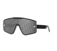 DIOR Homme Sunglass DiorXtrem MU - Couleur du Monture: Noir brillant, Couleur de Lentille: Smoke