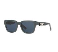 DIOR Homme Sunglass Dm40052I - Couleur du Monture: Gris, Couleur de Lentille: Bleu