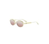Dior - Lunettes de soleil Cannage R1U - Femme - Accessoires - Jaune - Taille: 53 MM