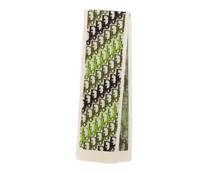 Dior - Oblique Scarf - Homme - Accessoires - Vert - Taille: ONE Size