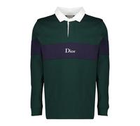 Dior - Polo à manches longues - Homme - Tops - Vert - Taille: XS