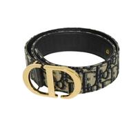 Dior Vintage - Ceinture en coton Pre-owned 30 Montaigne - Femme - Pre-owned - Beige - Taille: ONE Size
