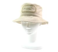 Dior Vintage - Chapeau Bob en Coton Brodé Logo Pre-owned - Homme - Pre-owned - Beige - Taille: ONE Size