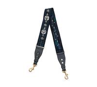 Dior Vintage, Femme, Pre-owned, Bleu, Taille: ONE Size Bandoulière de sac brodée Pre-owned