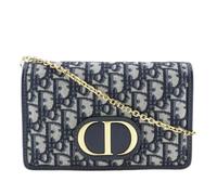 Dior Vintage, Femme, Pre-owned, Bleu, Taille: ONE Size Pre-owned The 30 Montaigne 2 in 1 Pouch