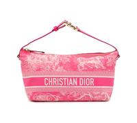 Dior Vintage, Femme, Pre-owned, Rose, Taille: ONE Size Sac en toile imprimée Pre-owned