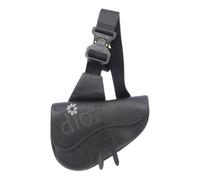 Dior Vintage - Pre-owned BY ERL Saddle Bag - Femme - Pre-owned - Noir - Taille: ONE Size