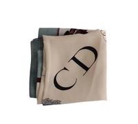 Dior Vintage - Pre-owned Carré Scarf - Femme - Pre-owned - Beige - Taille: ONE Size
