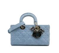 Dior Vintage - Pre-owned Lady D-Joy - Femme - Pre-owned - Bleu - Taille: ONE Size