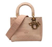 Dior Vintage - Pre-owned Lady D-Lite Handbag - Femme - Pre-owned - Rose - Taille: ONE Size
