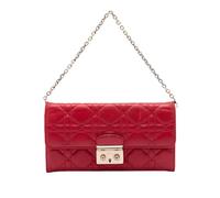 Dior Vintage - Pre-owned Promenade Wallet on Chain - Femme - Pre-owned - Rouge - Taille: ONE Size