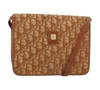 Dior Vintage - Sac bandoulière Pre-owned en toile Trotter - Femme - Pre-owned - Brun - Taille: ONE Size