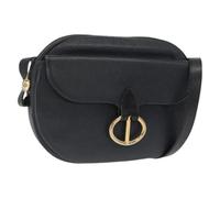 Dior Vintage - Sac bandoulière vintage en cuir Pre-owned - Femme - Pre-owned - Bleu - Taille: ONE Size