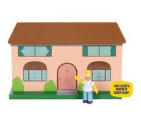 Diorama - DISNEY - Maison des Simpson - Échelle 2,5 pouces - Figurine articulée Homer - Accessoires inclus