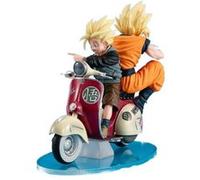 Diorama Dragonball Z Desktop Real McCoy Super Saiyan Son Goku et Son Gohan G