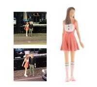 Diorama En Résine À L'échelle 1/64, Figurine Miniature, Modèle Femme, Accessoires De Paysage