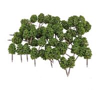 Diorama Essentials Lot de 50 arbres miniatures magnifiquement conçus à sept centimètres de haut pour tous vos besoins