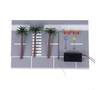 Diorama Kit de stationnement de voiture réaliste 1/64 avec éclairage LED