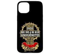 Dios al Mundo, Que ha dado a su Hijo unigénito Coque pour iPhone 15 Plus