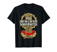 Dios al Mundo, Que ha dado a su Hijo unigénito T-Shirt