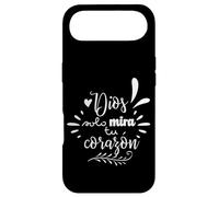 Dios Mira Tu Corazon, Believer Faith God Cross Quotes Coque pour iPhone Air