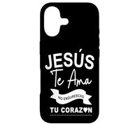 Dios Te AMA Con Amor eterno, Ya no endurezcas más tu corazón Coque pour iPhone 17