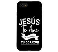 Dios Te AMA Con Amor eterno, Ya no endurezcas más tu corazón Coque pour iPhone SE (2020) / 7/8