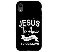 Dios Te AMA Con Amor eterno, Ya no endurezcas más tu corazón Coque pour iPhone XR