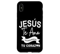 Dios Te AMA Con Amor eterno, Ya no endurezcas más tu corazón Coque pour iPhone XS Max