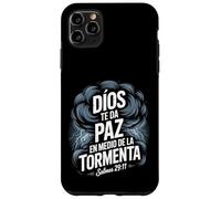 Dios Te Da Paz en Medio de la Tormenta - Salmos 29:11 Coque pour iPhone 11 Pro Max