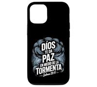Dios Te Da Paz en Medio de la Tormenta - Salmos 29:11 Coque pour iPhone 12/12 Pro