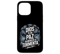 Dios Te Da Paz en Medio de la Tormenta - Salmos 29:11 Coque pour iPhone 13 Pro Max