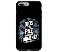 Dios Te Da Paz en Medio de la Tormenta - Salmos 29:11 Coque pour iPhone 7 Plus/8 Plus