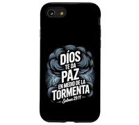 Dios Te Da Paz en Medio de la Tormenta - Salmos 29:11 Coque pour iPhone SE (2020) / 7/8
