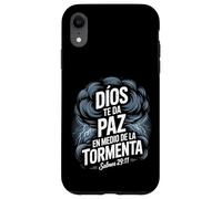 Dios Te Da Paz en Medio de la Tormenta - Salmos 29:11 Coque pour iPhone XR