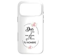 Dios tiene Un Plan Que lleva tu Nombre Coque pour iPhone 17 Pro Max