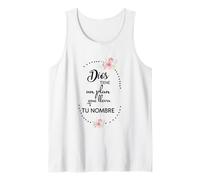 Dios tiene Un Plan Que lleva tu Nombre Débardeur