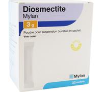 Diosmectite Mylan 3g Poudre Pour Suspension Buvable 30 Sachets