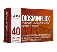 Diosmine et Hespéridine 500 mg, Complément Alimentaire pour la Microcirculation. Pour les Varices, Jambes Lourdes, Hémorroïdes et Capillaires Fragiles. Avec Diosmine, Petit Houx et Marron d’Inde.