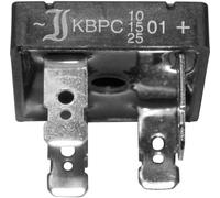 Diotec KBPC10/15/2501FP Pont redresseur KBPC 100 V 25 A Monophasé