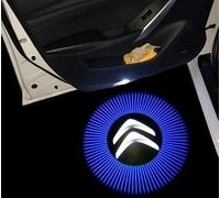 DIOTTI Car Bienvenue Lumière pour Citroen C1/Citroen C2/Citroen C3/Citroen C4, LED Projecteur De Porte De Voiture Lumière De Porte De Voiture Accessoires de décoration de Voiture,B 4Pcs