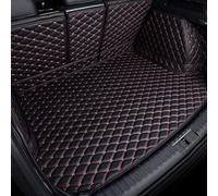 DIOTTI Cuir Revêtement de Coffre pour Audi A6 Wagon C7 2011-2018, Antidérapant Voiture Tapis de Coffre Antidérapant Accessoires Auto,D
