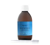 Dioxnatur ® Bleu de méthylène 1% USP Grade pharmaceutique 250 ml Étiquette FR Pipette intégrée haute pureté
