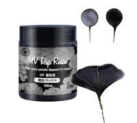 DIP Résine transparente durcissant les ultraviolets pour la fabrication de fleurs liquides en épingle à cheveux boucles d'oreilles en résine pour fabrication de bijoux