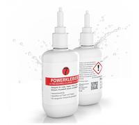 DIP-Tools Colle puissante 50 ml I Colle haute performance résistante à l'eau et longue durée - Colle instantanée pour métal, céramique, bois, liège